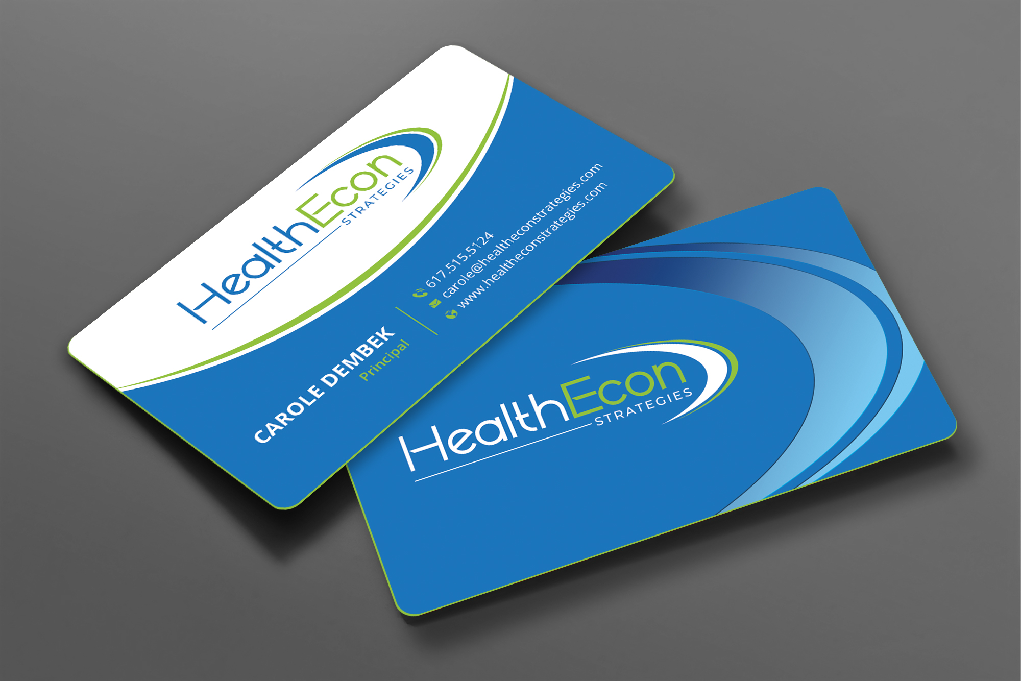 Business Card Design by DesignShout for HealthEcon Strategies | Design #34069321