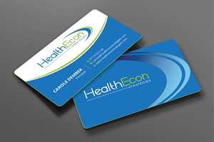 Design de Carte de Visite par DesignShout pour HealthEcon Strategies | Design : #34069391