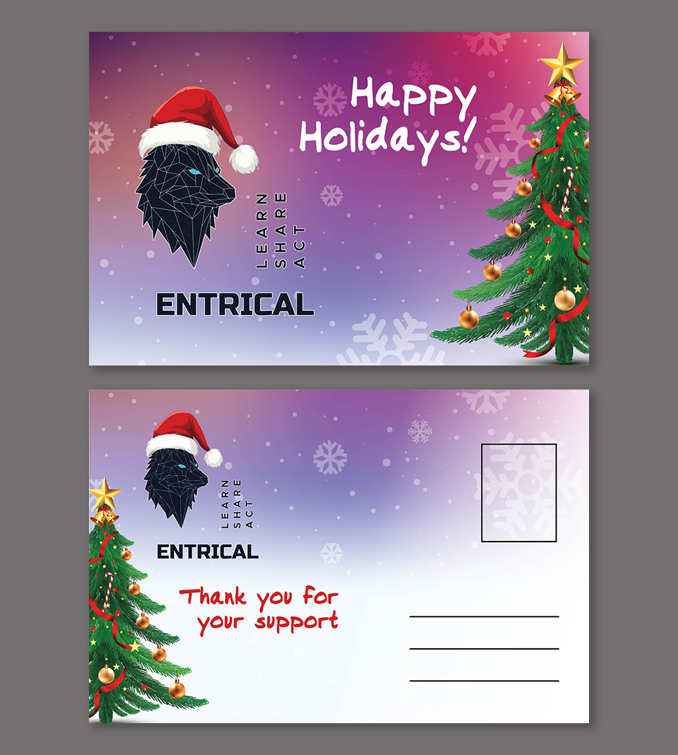 Postcard Design by YourLogoMaster for Entrical, LLC | Design #34083625
