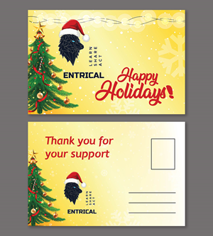 Postcard Design by YourLogoMaster for Entrical, LLC | Design: #34083626