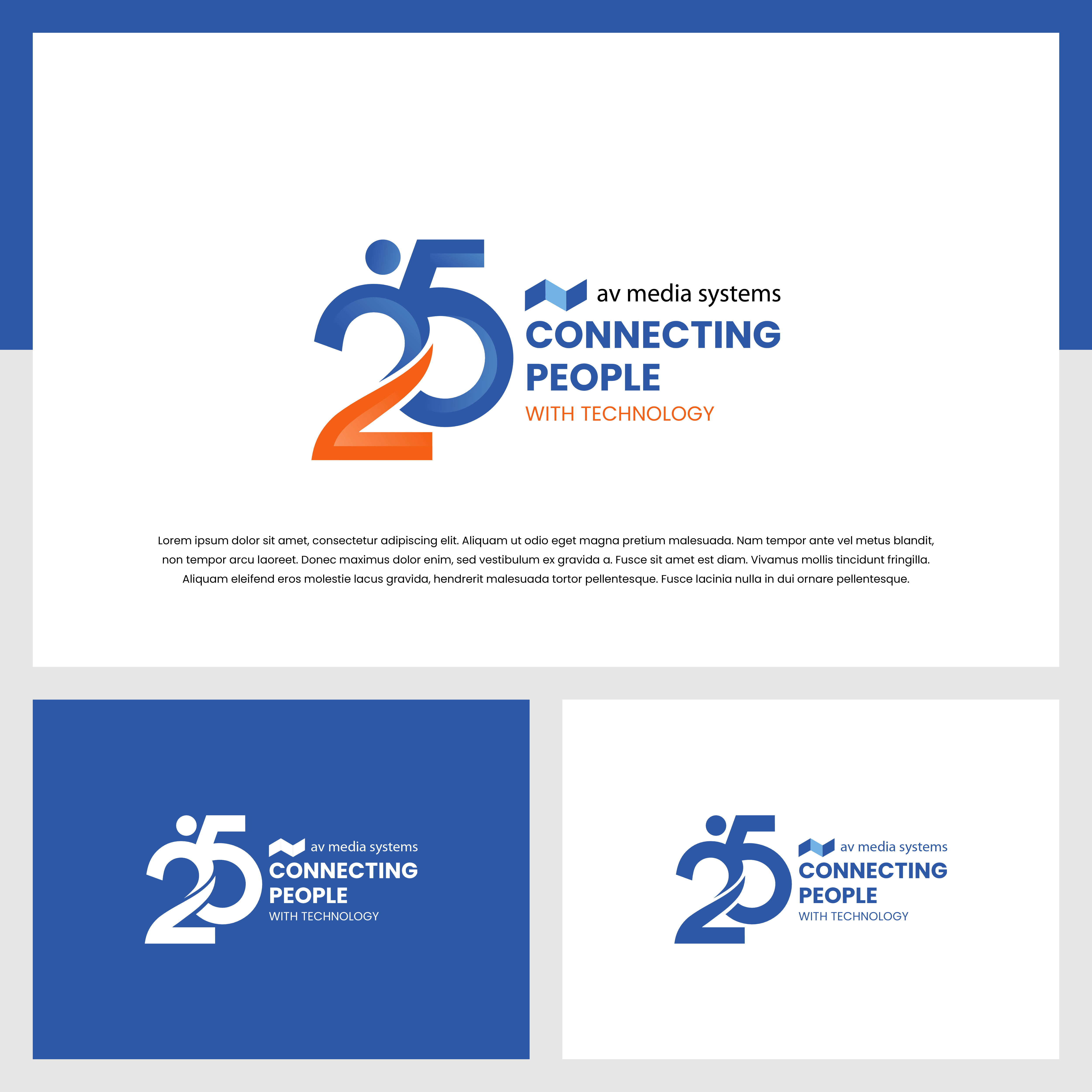 Diseño de Logo por Adilia Romadina para AV Media Systems | Diseño #34073753