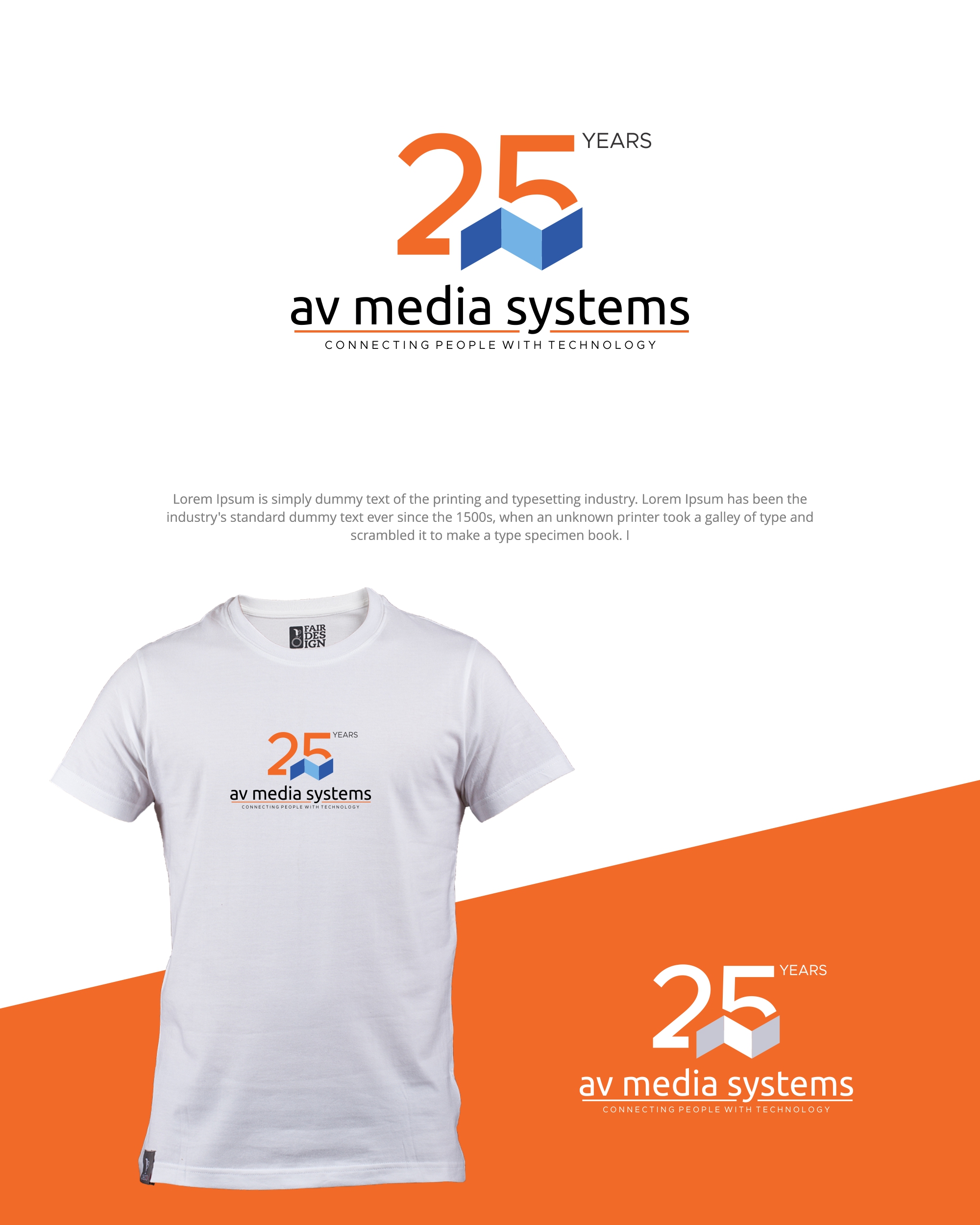 Logo Design by Jenny for AV Media Systems | Design #34081633