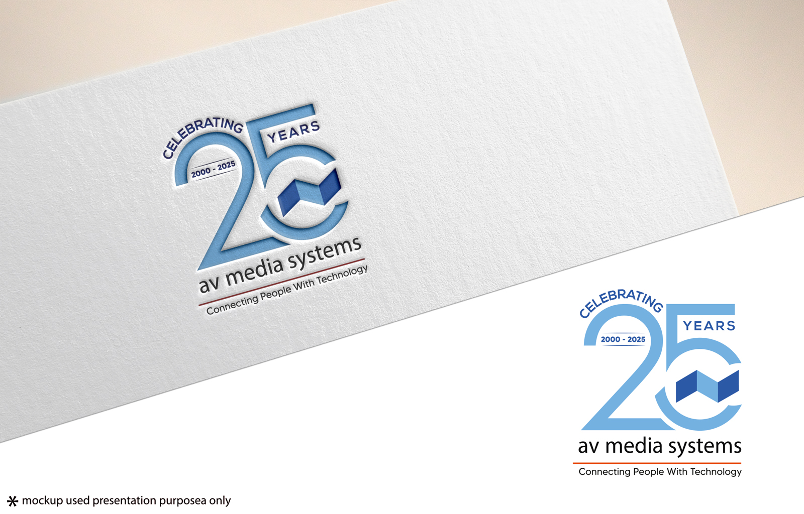 Logo Design by Rubia@ for AV Media Systems | Design #34072674