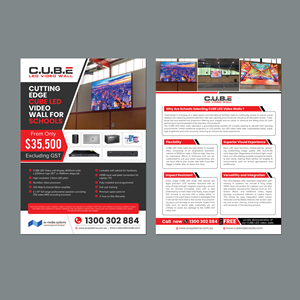 Flyer Design by GraphicMonster for AV Media Systems | Design: #34274051