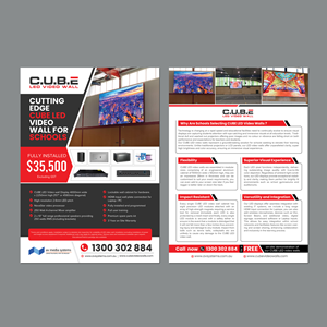 Flyer Design by GraphicMonster for AV Media Systems | Design: #34317226