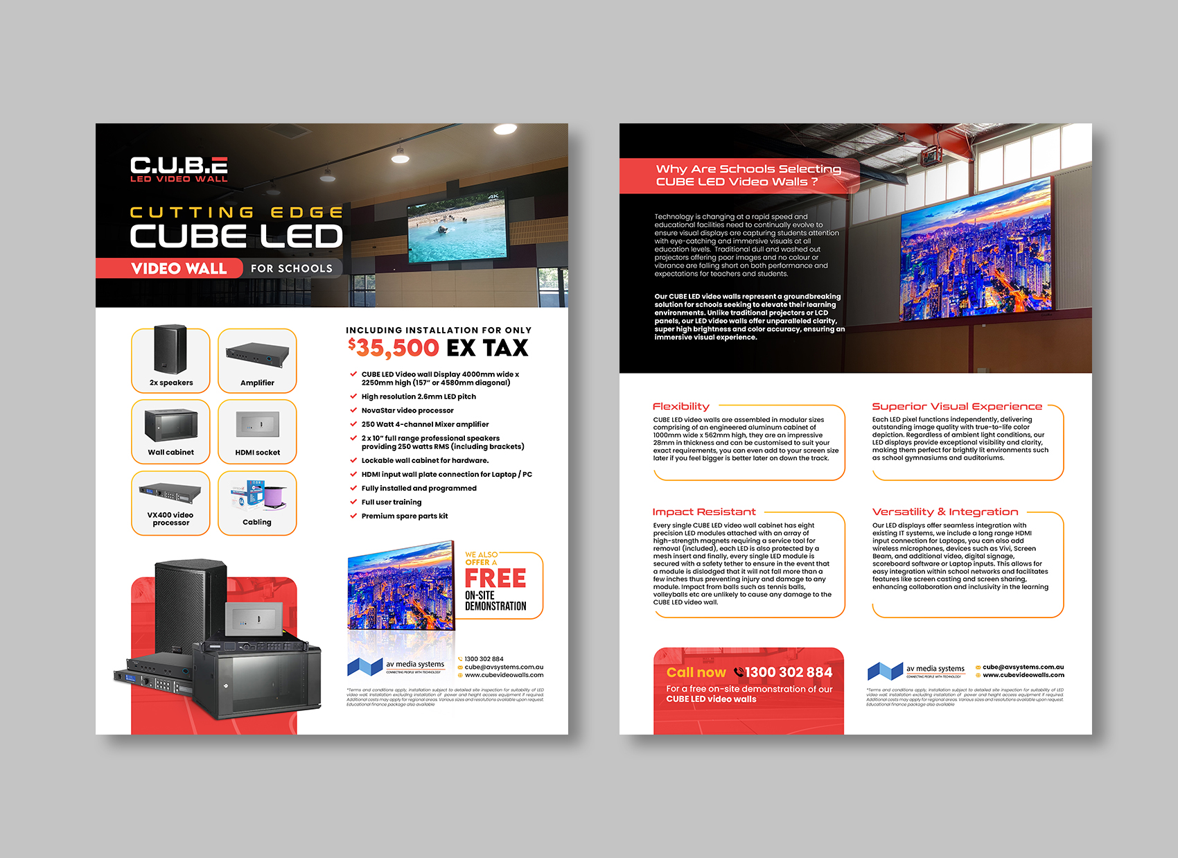 Flyer Design by debdesign for AV Media Systems | Design #34082017