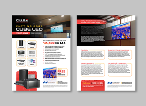 Flyer-Design von debdesign für AV Media Systems | Design: #34082017