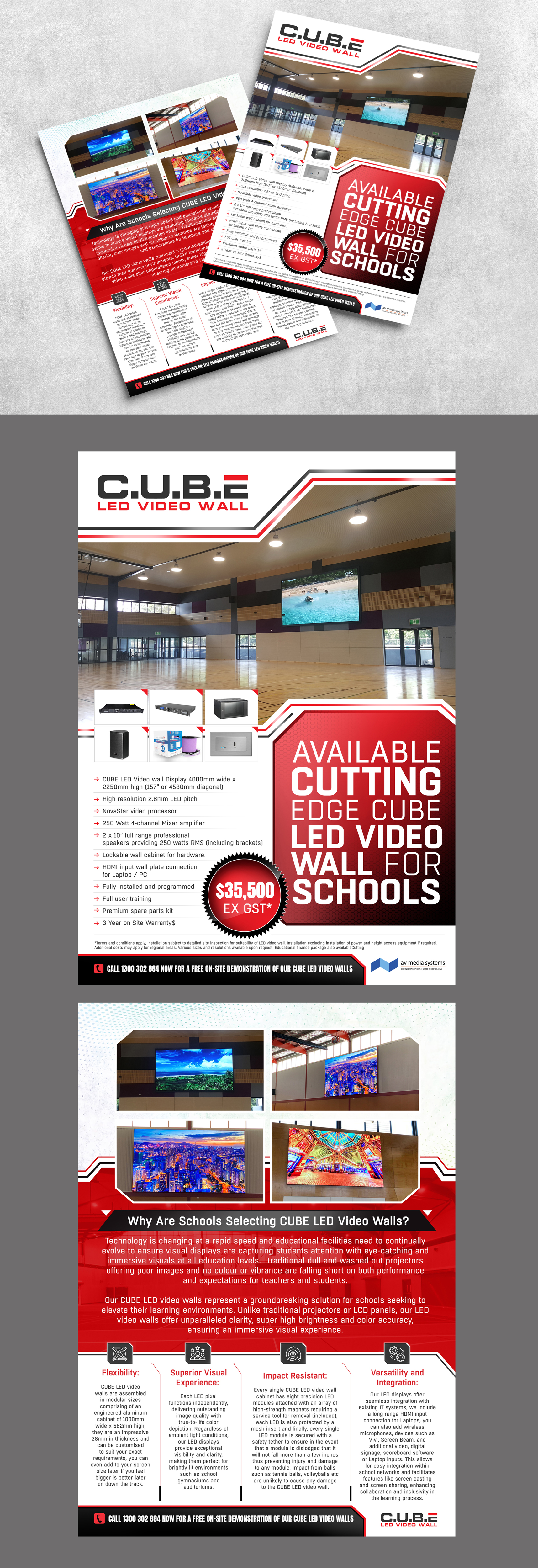 Flyer Design by 123graphics for AV Media Systems | Design #34107464