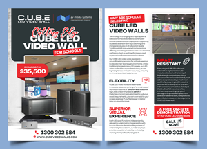 Flyer Design by Graphic Guy for AV Media Systems | Design #34076548