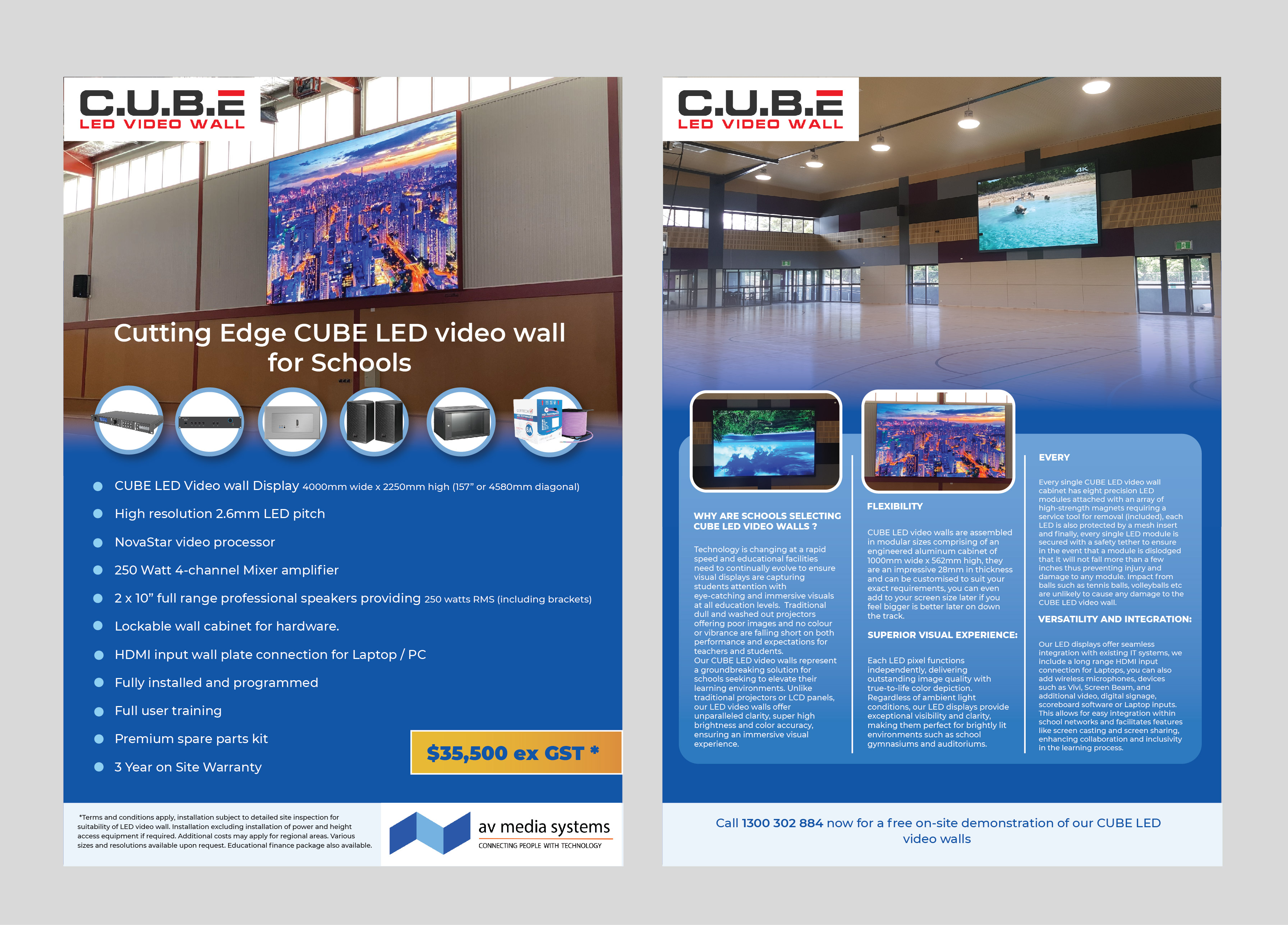 Flyer Design by Nargiza_Ts for AV Media Systems | Design #34116083