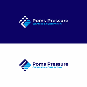 Logo Design by saesean for Poms Pressure Cleaning & Contracting | Design: #34117180