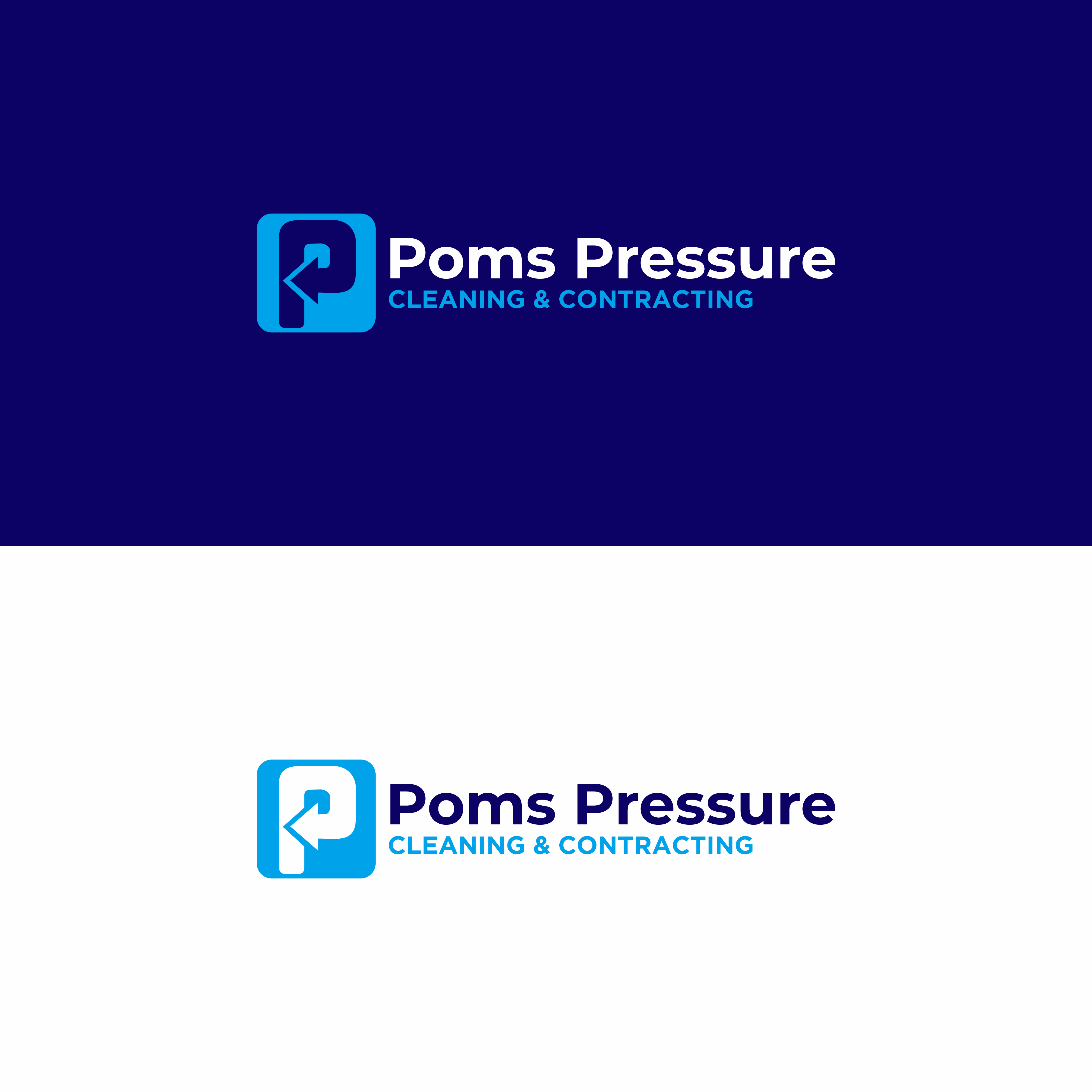 Logo Design by saesean for Poms Pressure Cleaning & Contracting | Design #34117181