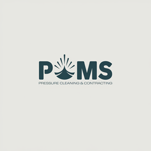 Logo Design by Ar_nisam_usman for Poms Pressure Cleaning & Contracting | Design: #34123085