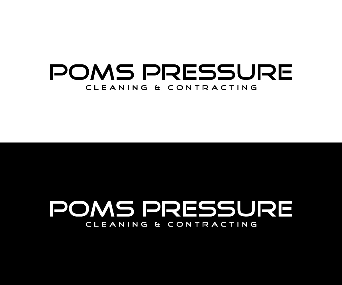 Diseño de Logo por Roxy Art para Poms Pressure Cleaning & Contracting | Diseño #34084115