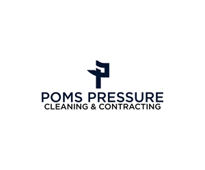 Logo Design by kalongg langgeng jaya for Poms Pressure Cleaning & Contracting | Design: #34082349