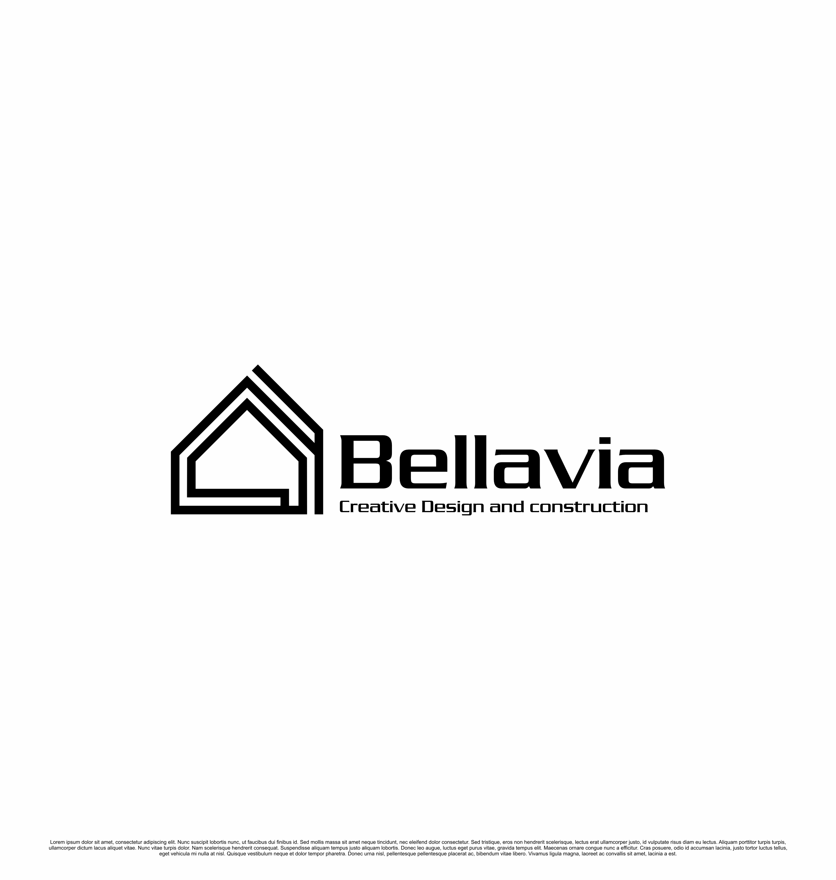 Logo Design by kebusibud for Bellavia  | Design #34094080
