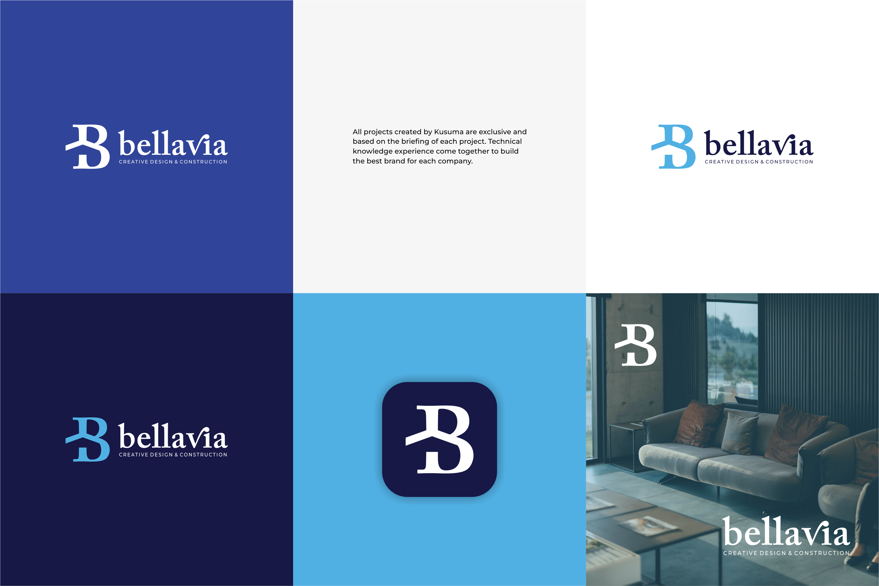 Logo Design by Kusuma Studio for Bellavia  | Design #34080426