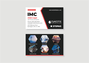 Business Card Design by MarkoE for this project | Design: #34078312