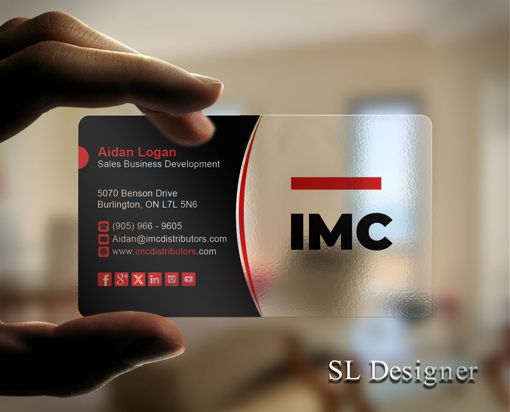 Business Card Design by SL Designer for this project | Design #34091520