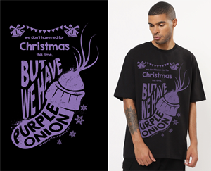 T-shirt Design by DoppelGanger Studio for purple onion inc | Design: #34094029
