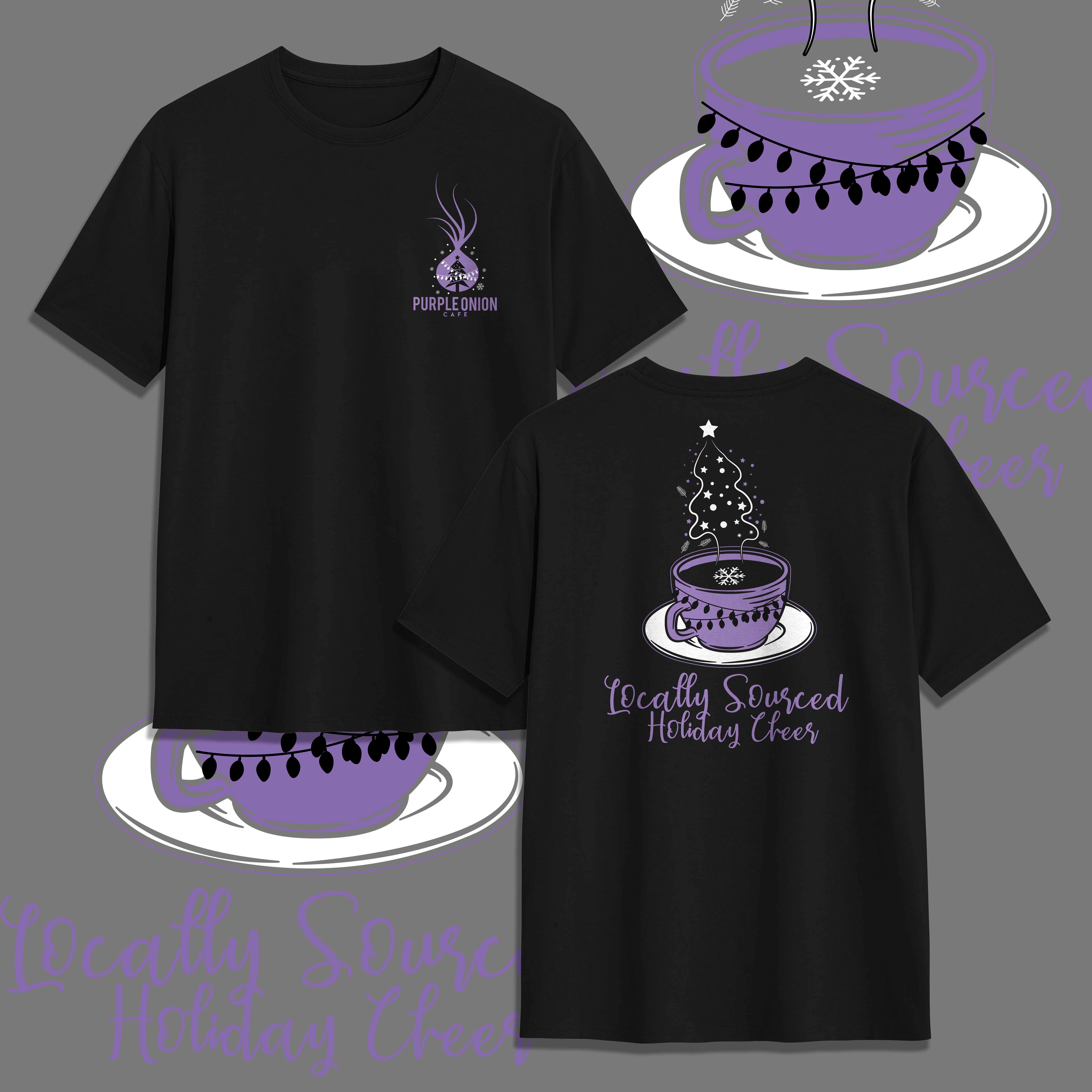 Diseño de Camiseta por V FOUR Design para purple onion inc | Diseño #34080005