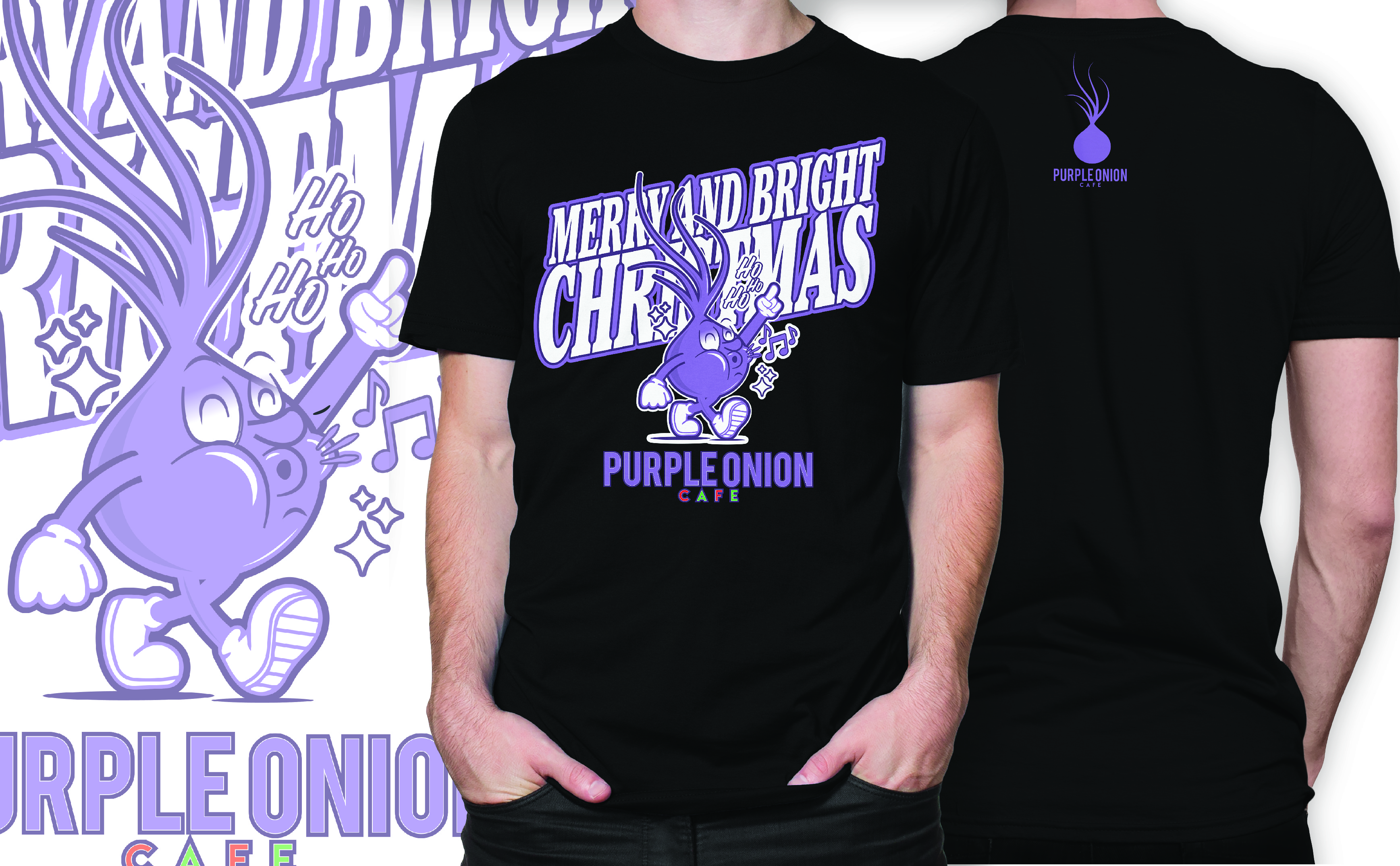 T-shirt Design by JKYCreatives for purple onion inc | Design #34095937