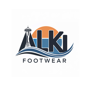 Alki Footwear Logo for men's flip flops