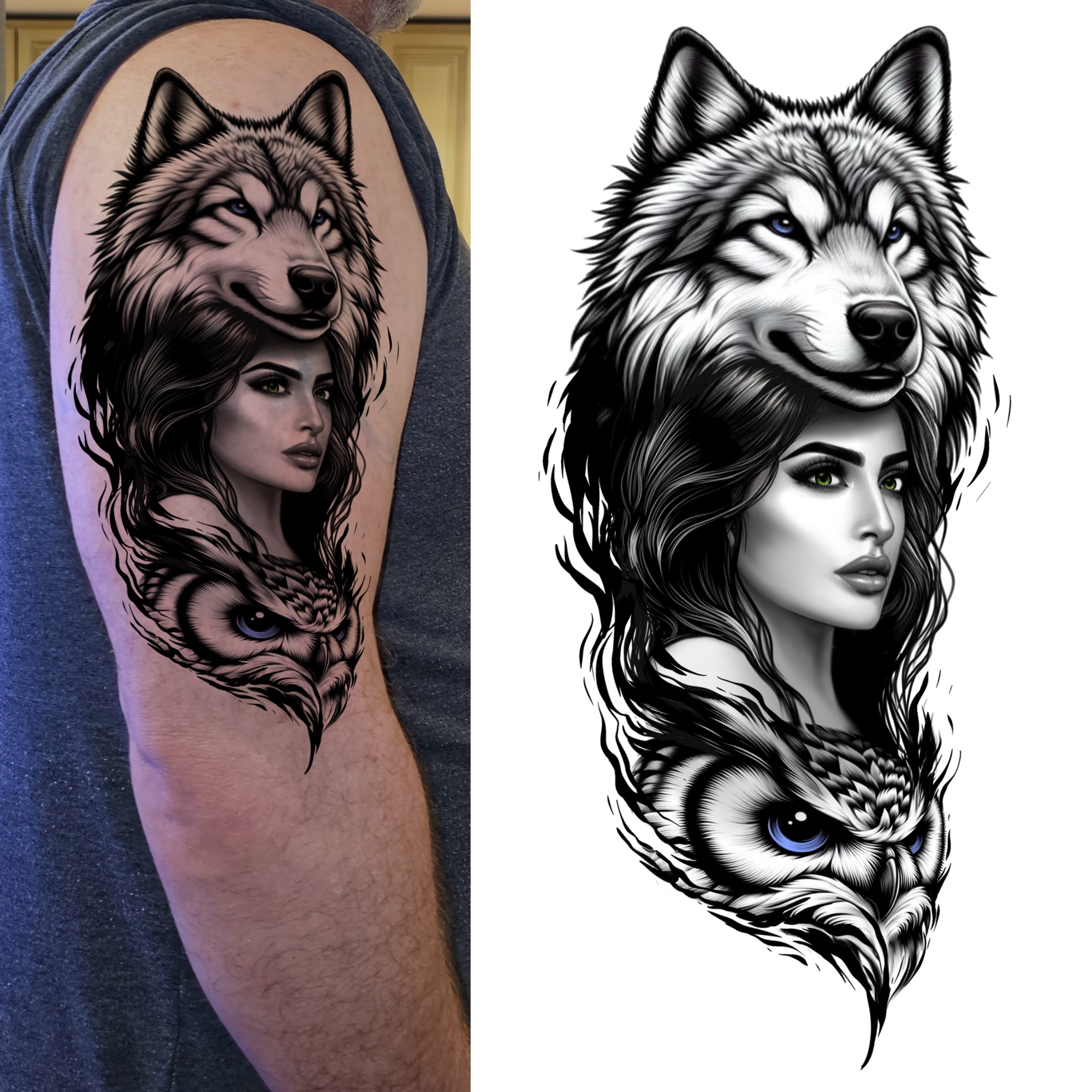 Tattoo Design by bangkat for this project | Design #34185856