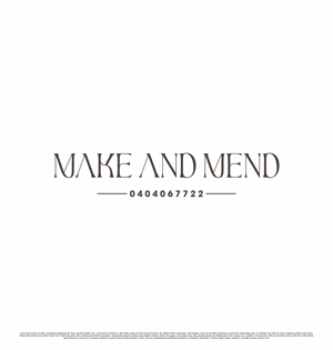 Design de Logo par saesean pour Make And Mend | Design : #34108182