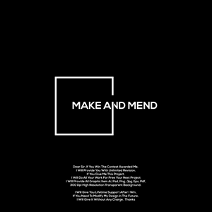 Design de Logo par hossain32 pour Make And Mend | Design : #34124217