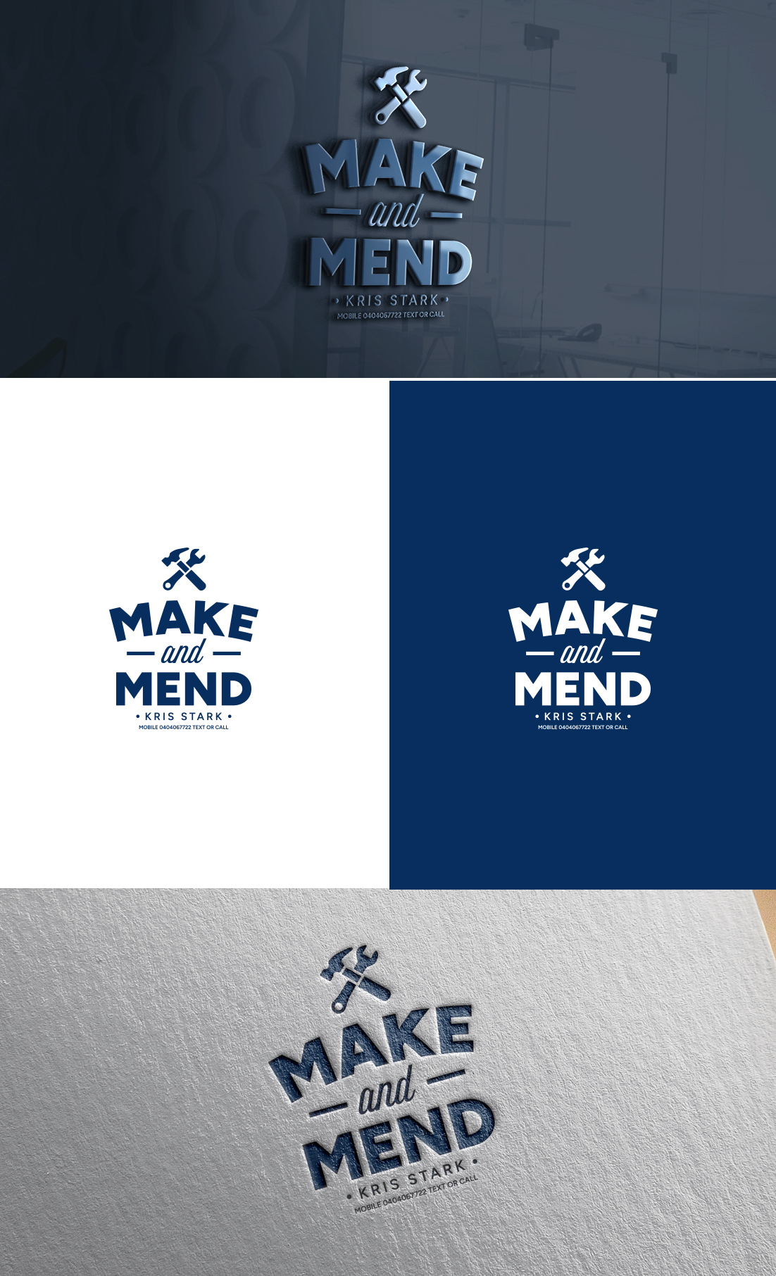 Design de Logo par GLDesigns pour Make And Mend | Design #34084523