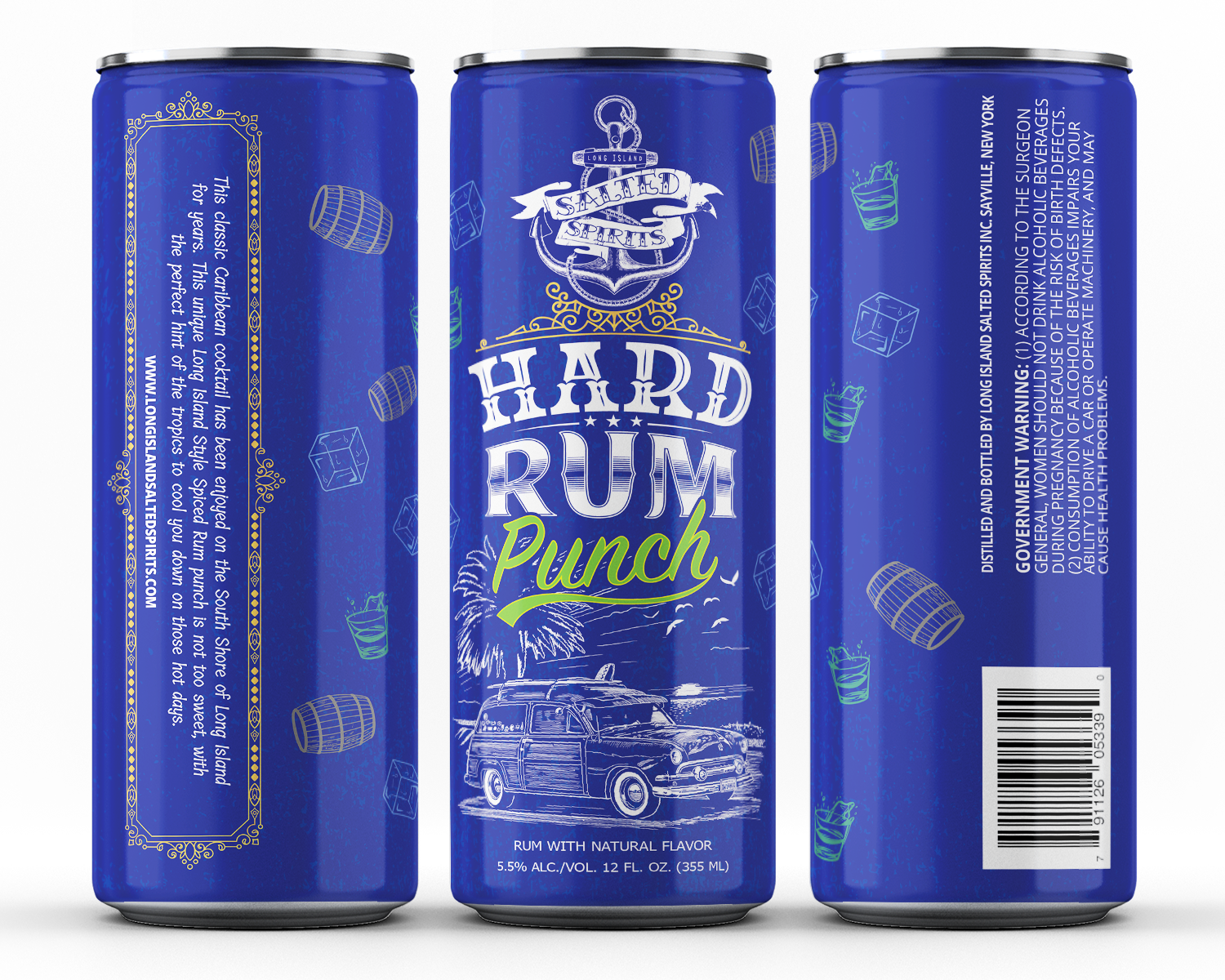 Label Design by Navisol Creatives for Long Island salted spirits inc  | Design #34126297