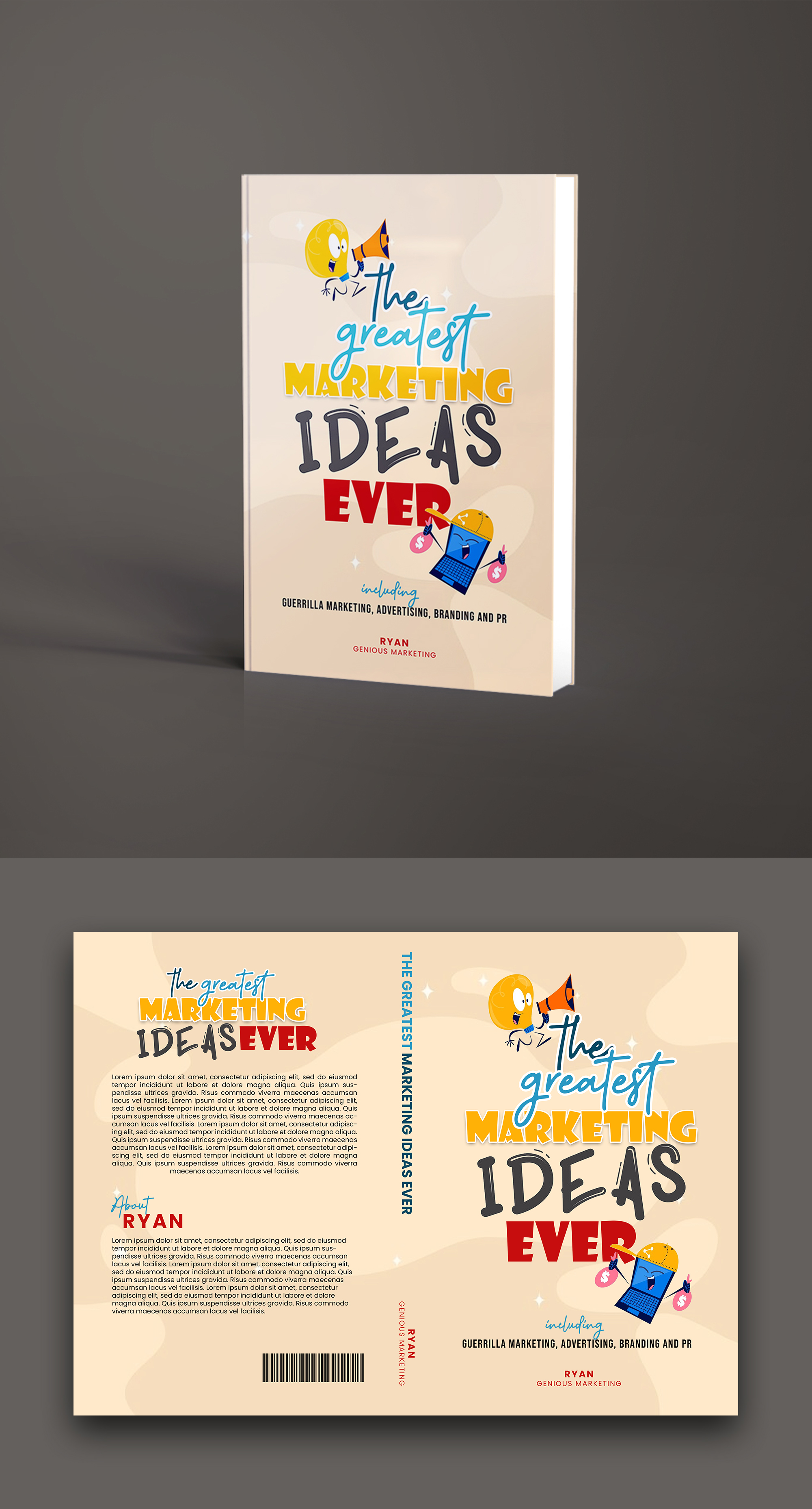 Book Cover Design by ArtHive for this project | Design #34139932