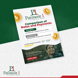 Diseño de Flyer por BWS01 para Payment 1 Financial | Diseño #34092606