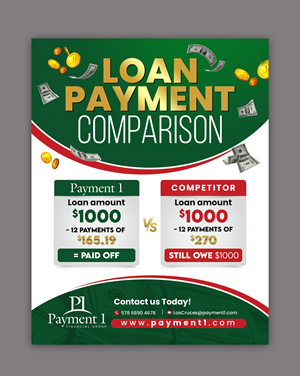 Flyer-Design von debdesign für Payment 1 Financial | Design: #34091686