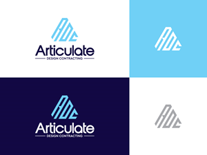 Logo Design by 439 Creations for Articulate Design Contracting, INC | Design: #34090455