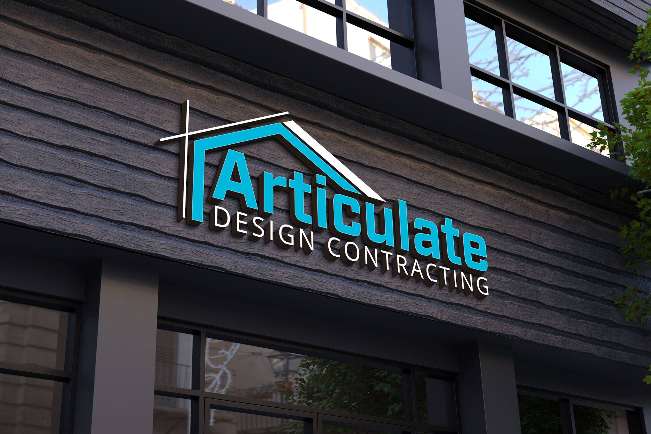 Logo Design by Kavth for Articulate Design Contracting, INC | Design #34127477