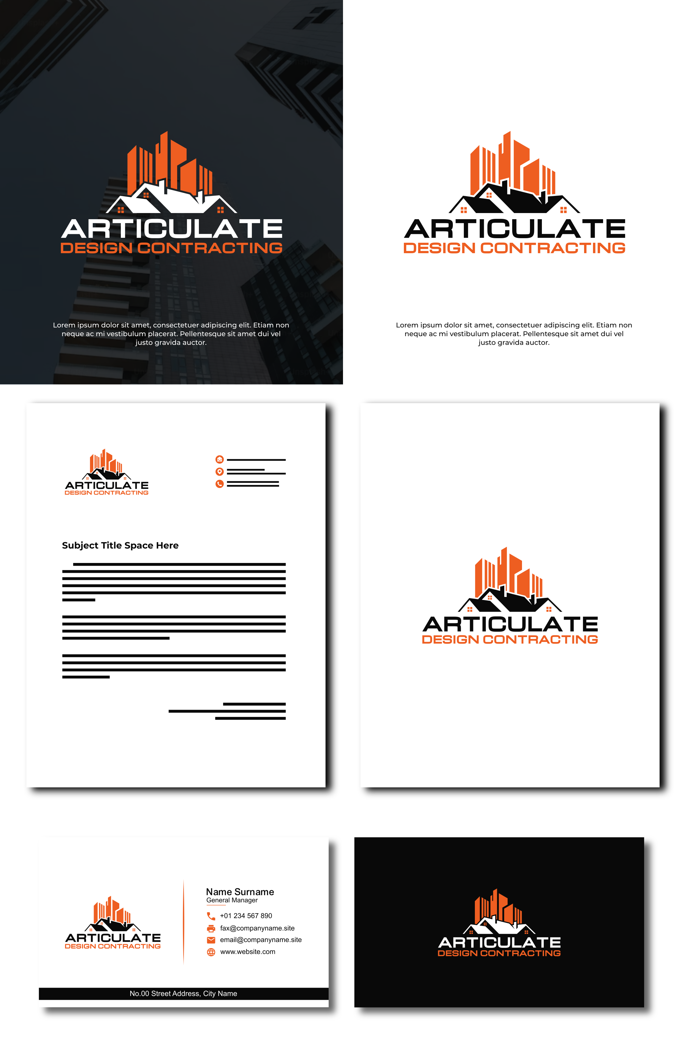 Logo Design by Zaid Al Faqih for Articulate Design Contracting, INC | Design #34129425