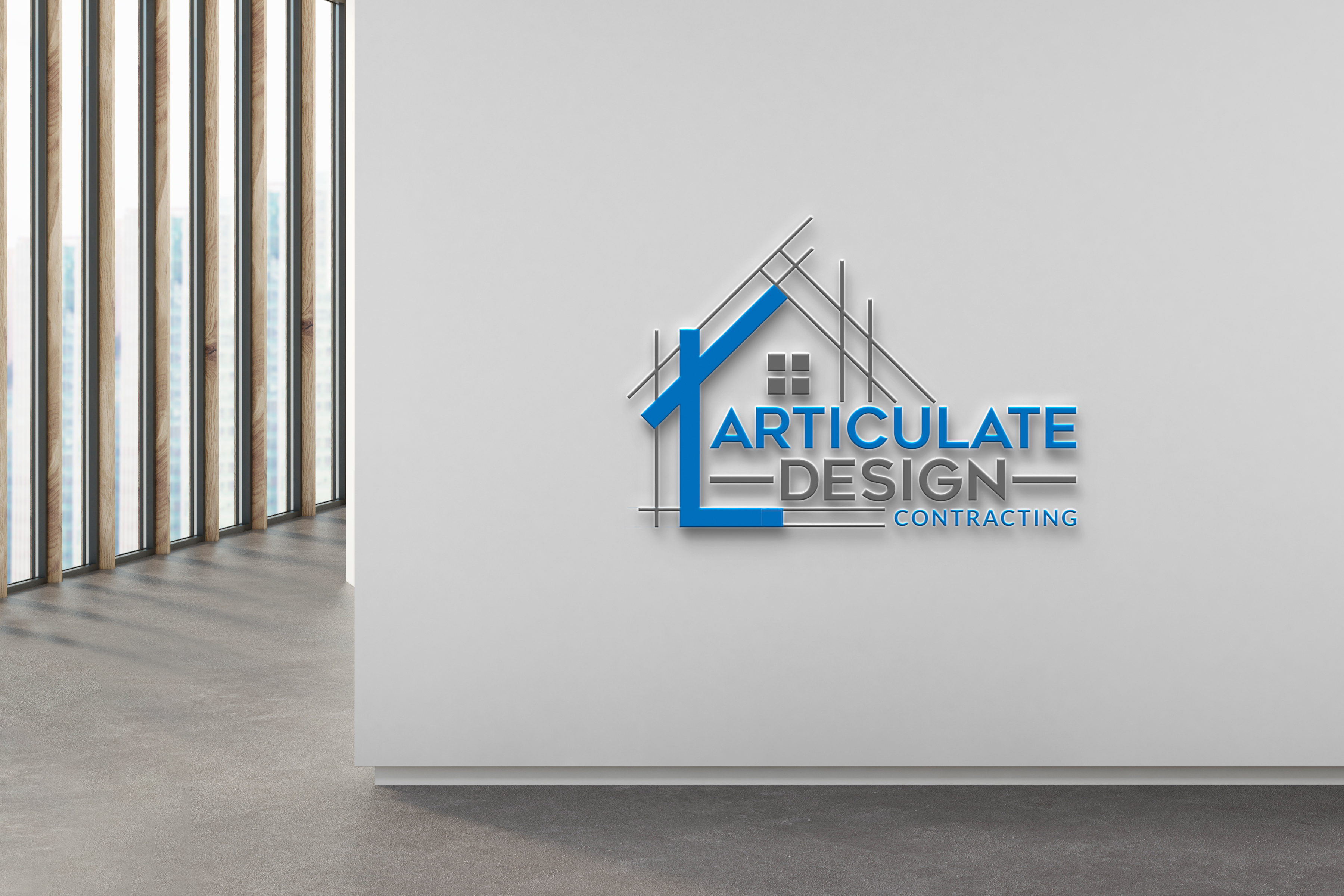 Logo Design by RB NARUTO for Articulate Design Contracting, INC | Design: #34146034