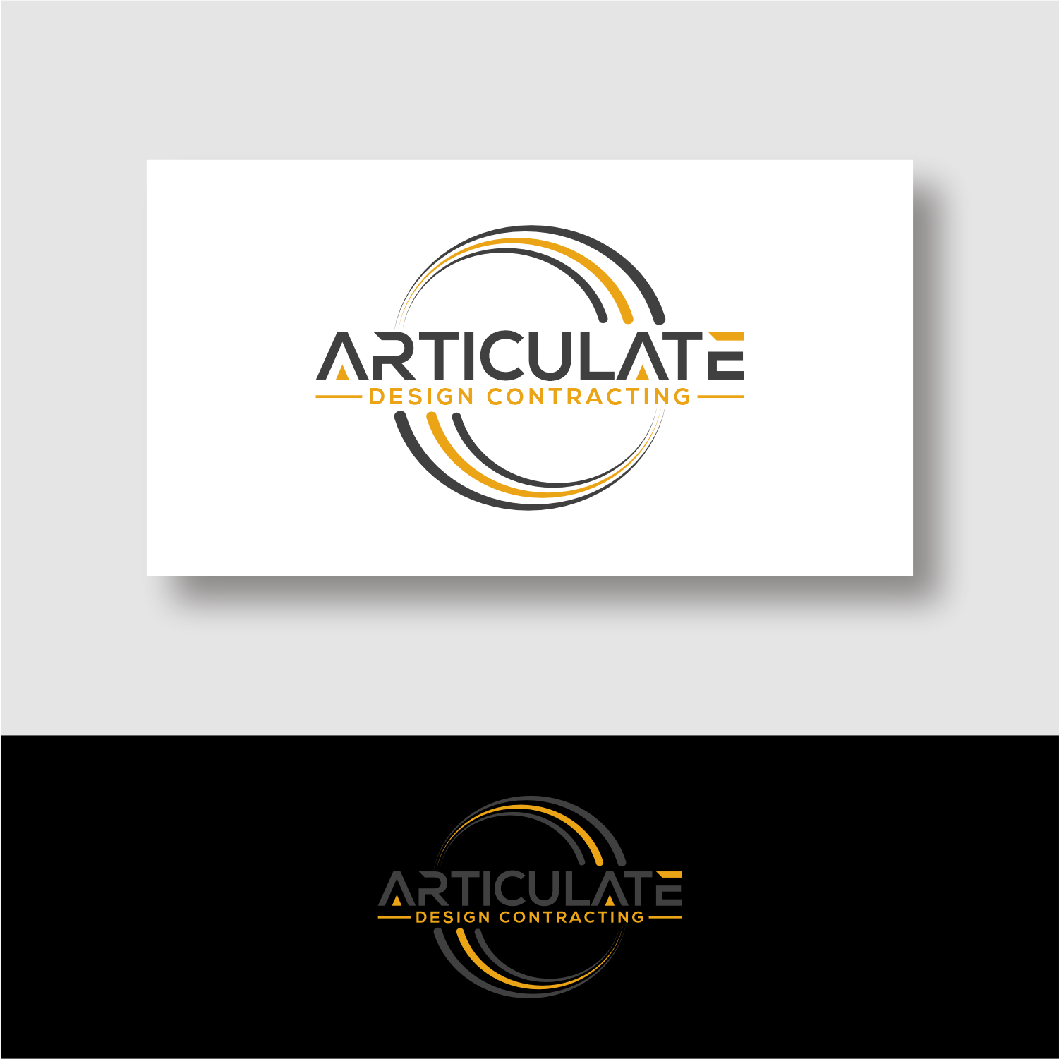 Logo Design by ganesaputu for Articulate Design Contracting, INC | Design #34089078