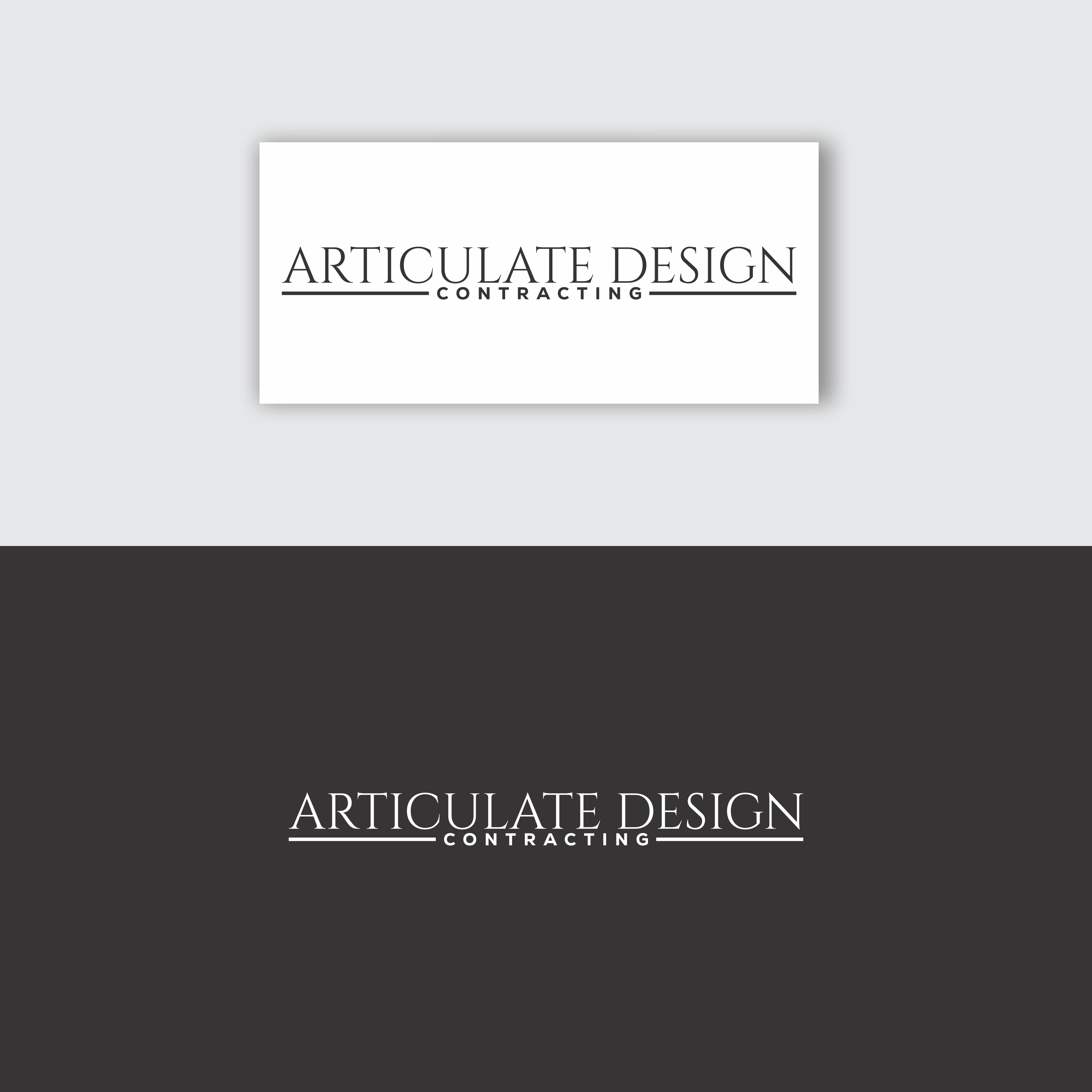 Design de Logo par cahdesign pour Articulate Design Contracting, INC | Design #34092270