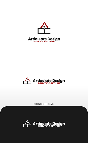 Logo Design by .tau. for Articulate Design Contracting, INC | Design: #34092447