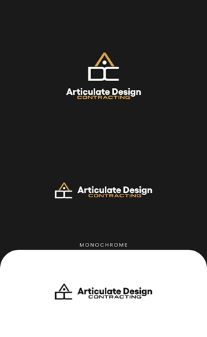 Logo Design by .tau. for Articulate Design Contracting, INC | Design: #34092448
