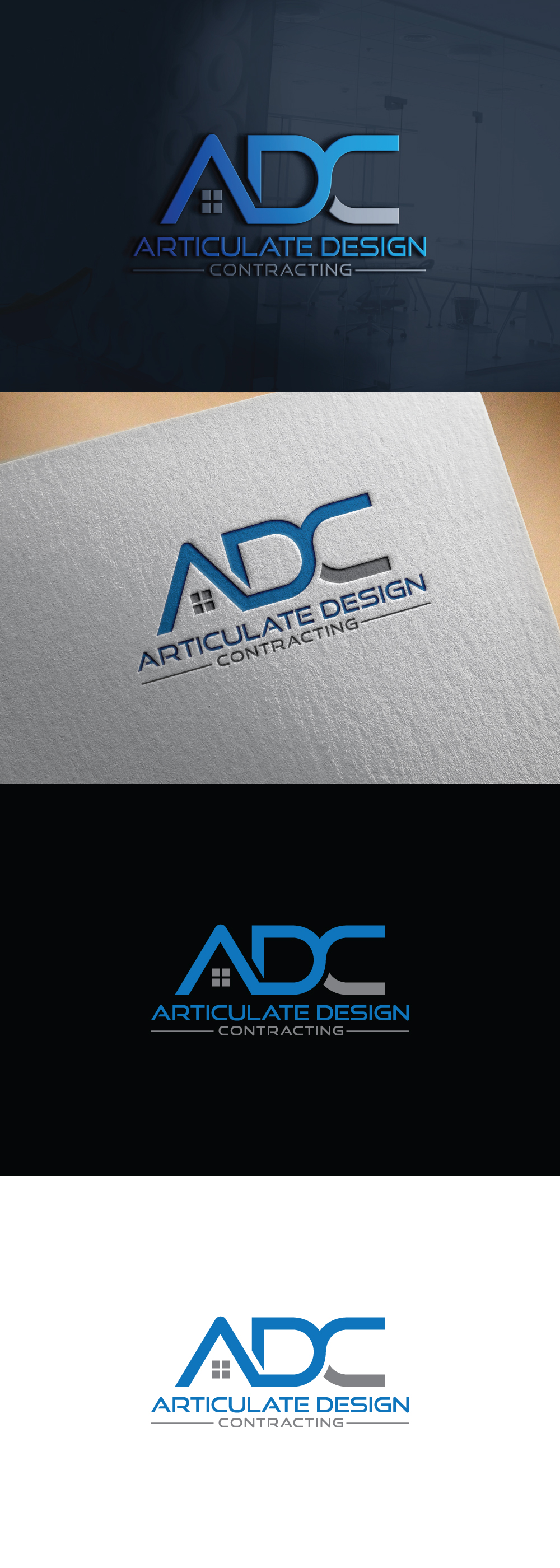 Logo Design by designA78 for Articulate Design Contracting, INC | Design #34096029