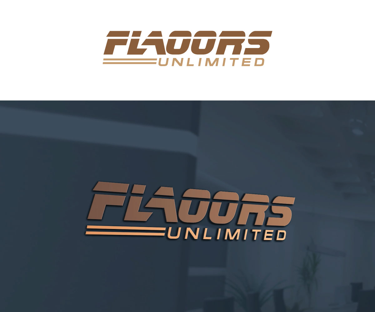 Logo-Design von Luckey yaari für Floors Unlimited | Design #34091220