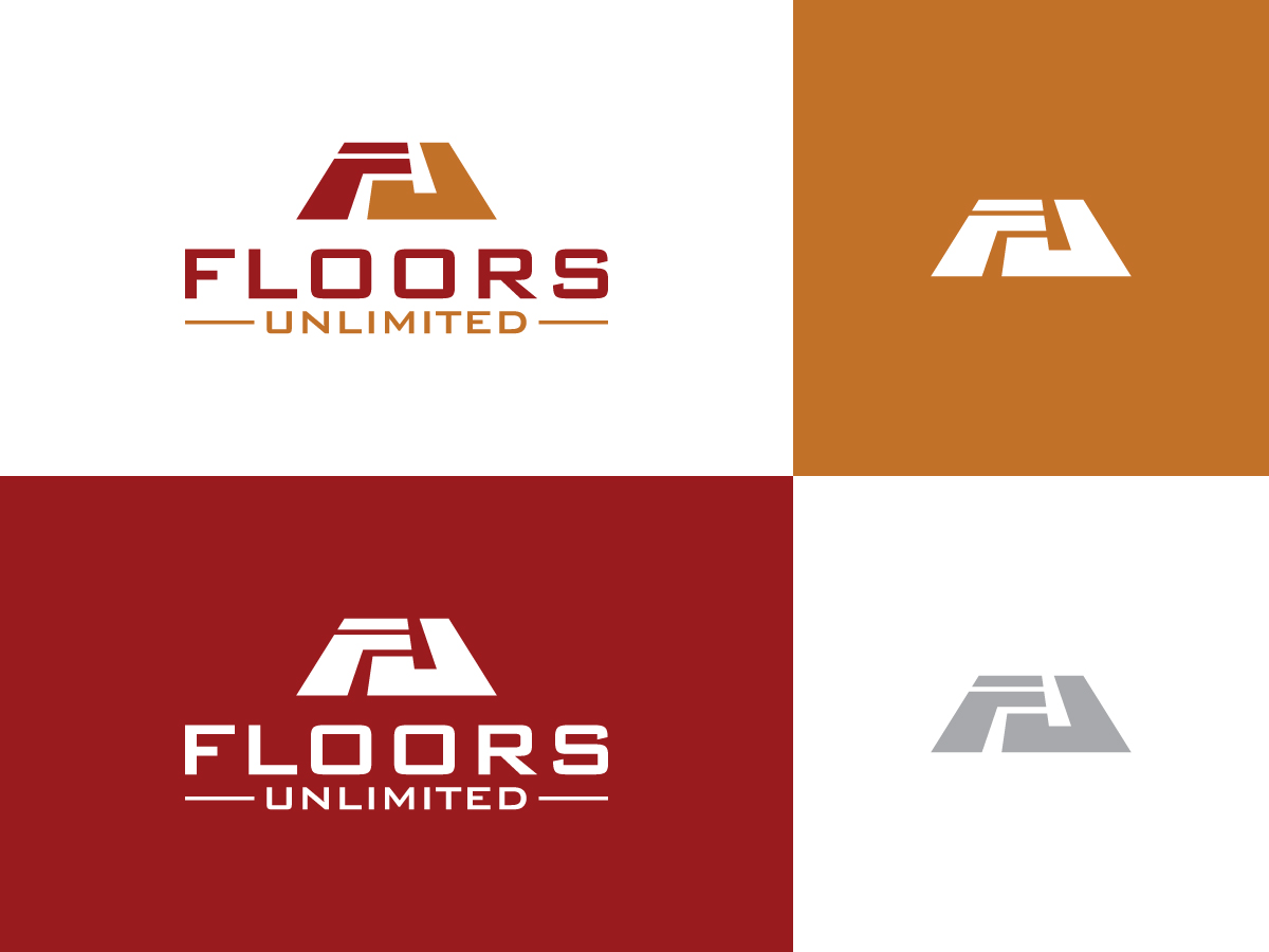 Logo Design by 439 Creations for Floors Unlimited | Design #34090678