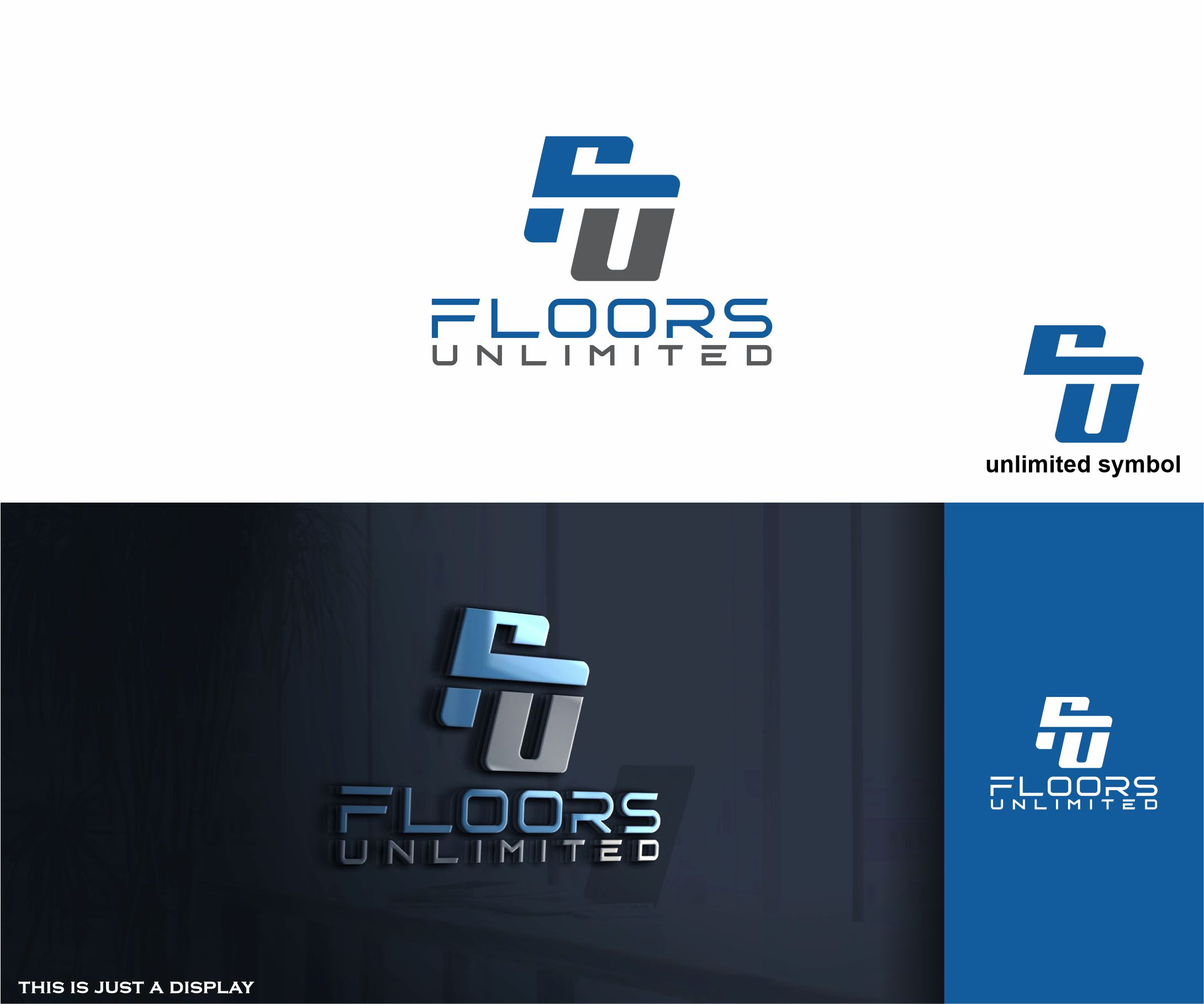 Logo Design by alkaline for Floors Unlimited | Design #34092148