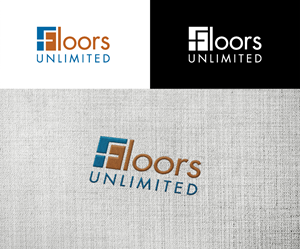 Logo Design by RA-bica for Floors Unlimited | Design: #34091955