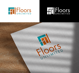 Logo Design by RA-bica for Floors Unlimited | Design: #34131067