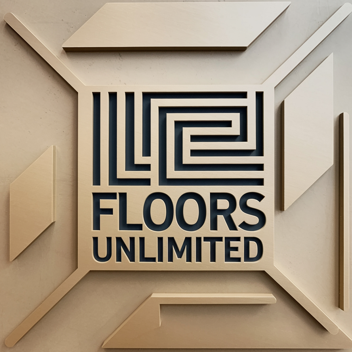 Logo Design by mekail for Floors Unlimited | Design #34091274